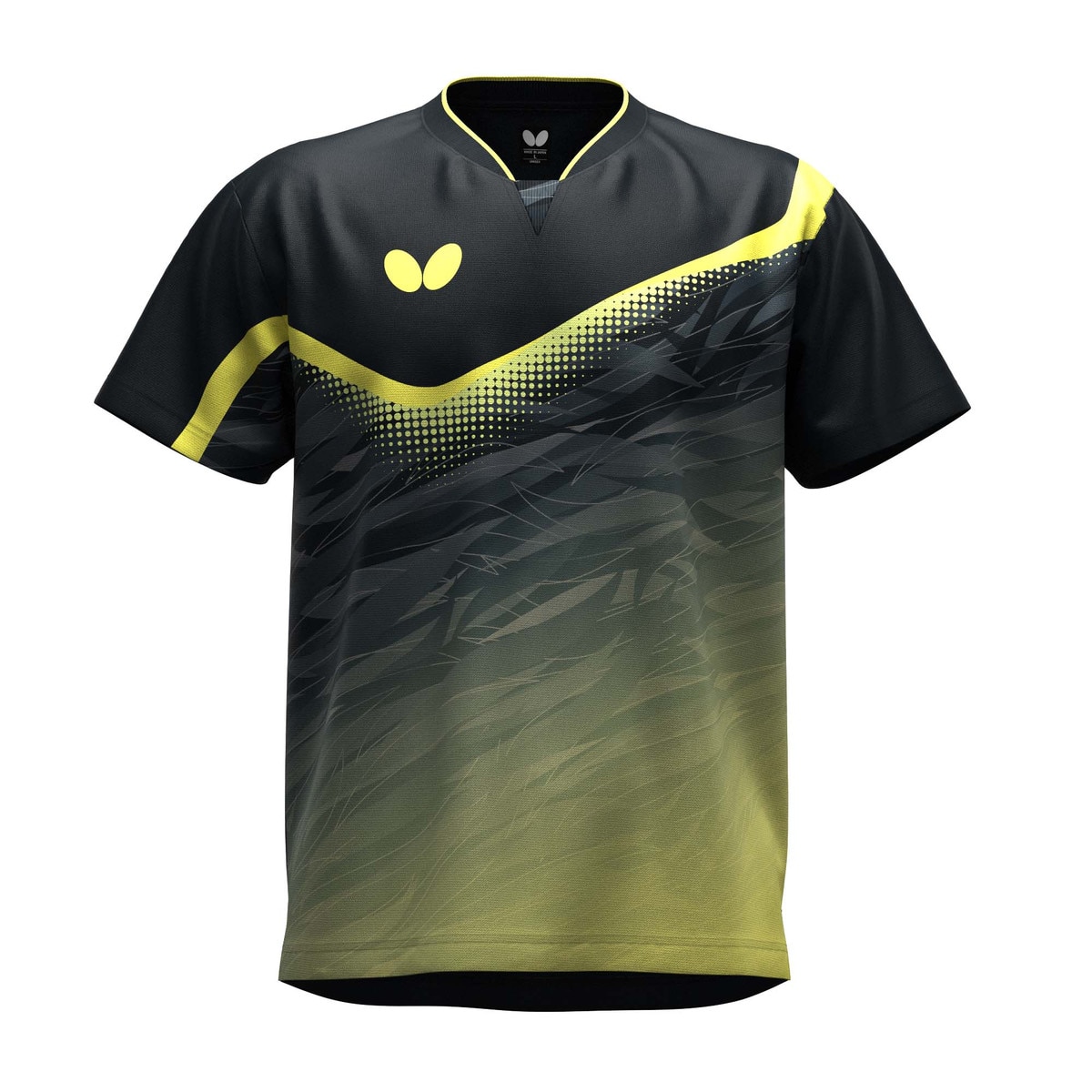 Butterfly Laulie Table Tennis Shirt - Black - Front